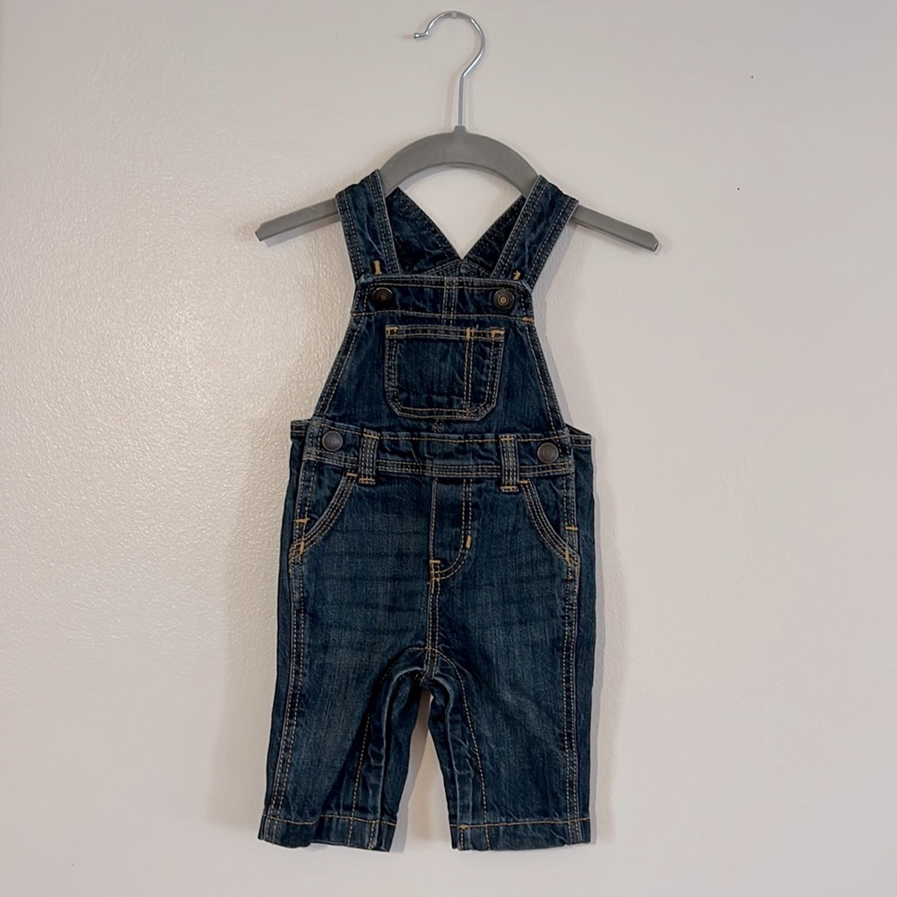 Old Navy 0-3 months denim overalls